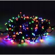 Vianočné vonkajšie / vnútorné osvetlenie 500 LED farebné, 8 režimov, 38m