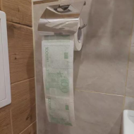 Toaletný papier 100 EUR Malatec 20880