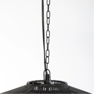 Závesná lampa Atmosphera Créateur BOHO STYLE, 59 cm, čierna