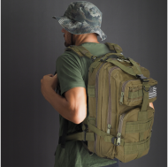 Vojenský taktický batoh Military Survival 38L zelený
