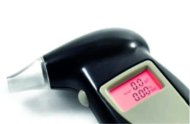 Digitálny LCD alkohol tester - merací prístroj alkoholu + náustky