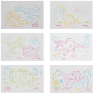 Kreslící tabulka s dinosaury