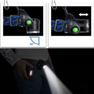 Dobíjacie čelovka Headlight Alu ZOOM T6 CREE LED 2000 lumenov
