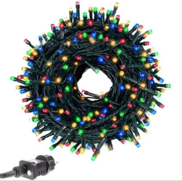 Vianočné osvetlenie vonkajšie / vnútorné 200 LED - 230V / 31V - farebné - 23m