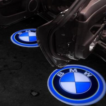 LED projektor logá značky automobilky - 2 ks (BMW)