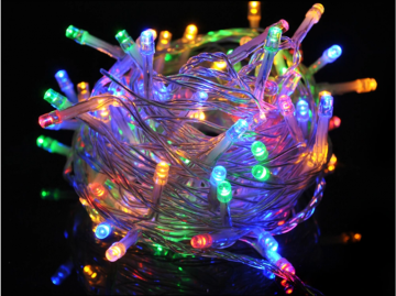 Vianočné osvetlenie vonkajšie / vnútorný 100 LED - farebné - 15m